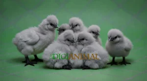 جوجه ابریشمی رنگ خاکستری لاوندر